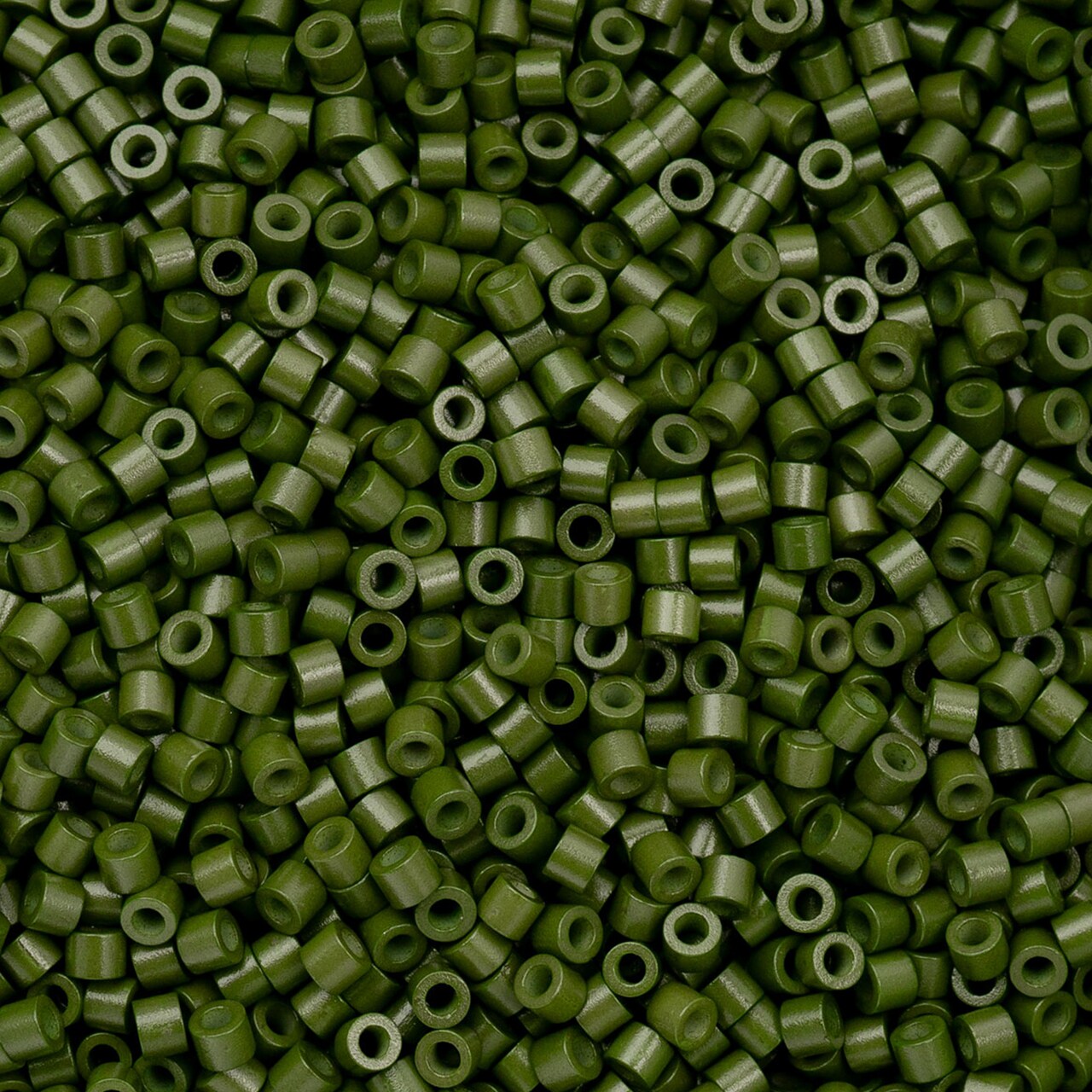 John Bead Opaque Finish Cylin Beads 11/0 Glass Cylindrical Seed Beads, 25g